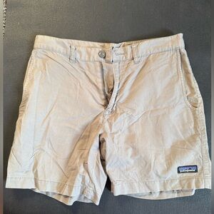 Patagonia Men's Light Grey Lightweight All-Wear Shorts Size 30